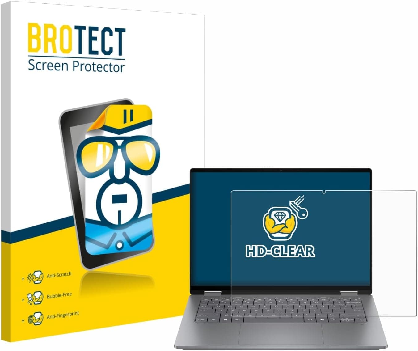 brotect Protection écran pour HP OmniBook X Flip 14 — film ultra clair 💻