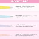 Thumbnail 2 de Brushworks HD Combo Mixte Brucelles, 4 pièces ⚙️