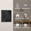 Thumbnail 3 de BSEED Interrupteur mural 10 A avec voyant LED 📱