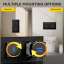 Thumbnail 5 de BSEEDLIFE Double Interrupteur Mural avec LED ⚡