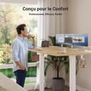 Thumbnail 6 de Bureau Claiks assis debout 160x80 cm ⚙️