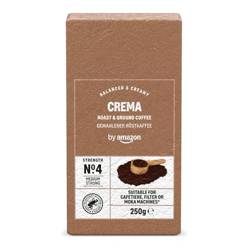 by Amazon Crema Café torréfié intensité 4, 250g ⚡