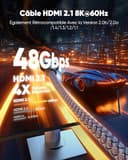 Thumbnail 4 de Câble HDMI Snowkids 8K 30 m ⚡