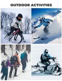 Thumbnail 6 de Cagoule ROCKBROS moto polaire respirante, 9 couleurs ⚙️