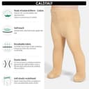 Thumbnail 1 de CALZITALY Pack 2 paires collants bébé coton gris rose bleu 200 DEN ⚙️