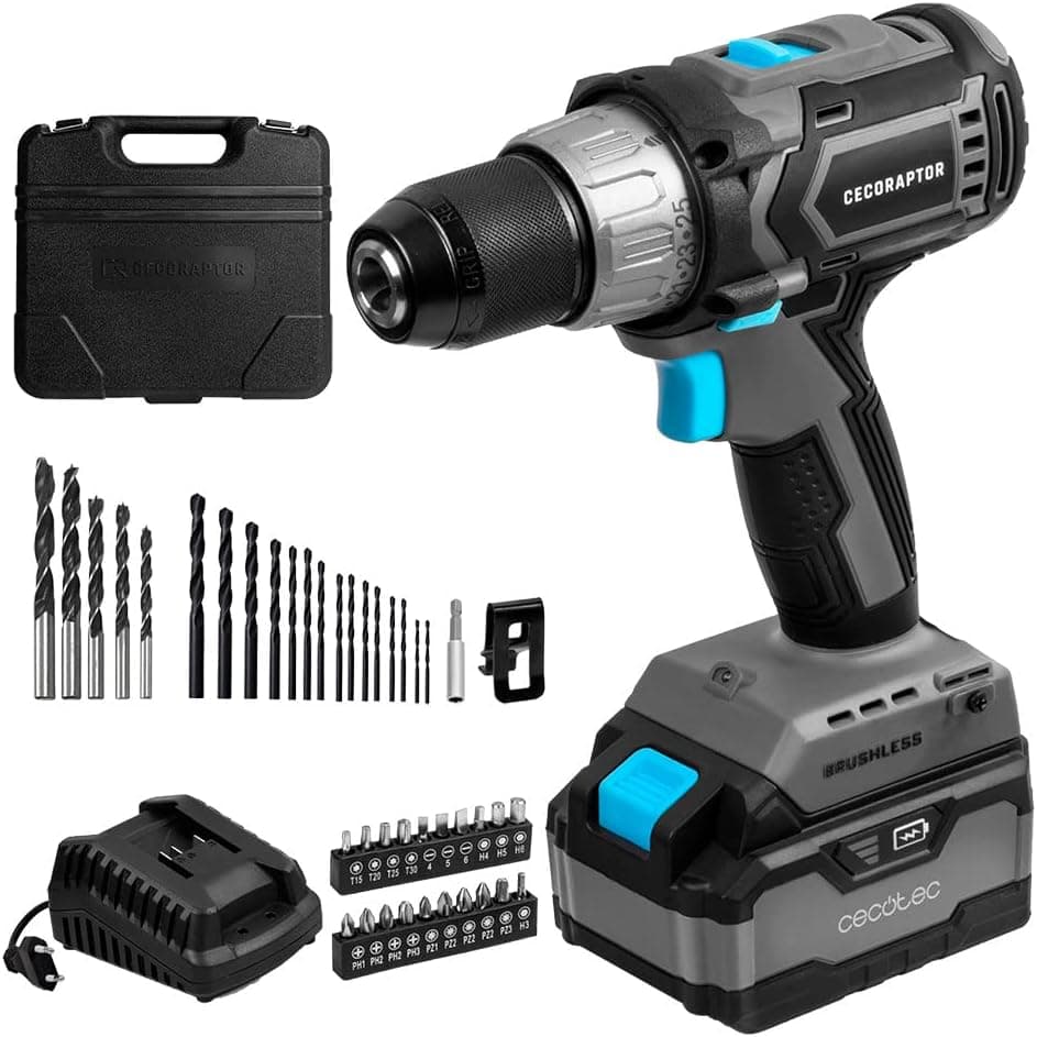 Cecotec Perceuse et Tournevis CecoRaptor Perfect Drill 4020 Brushless 20V ⚙️