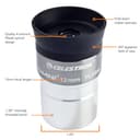 Thumbnail 1 de Celestron 93319 Oculaire Omni 12 mm — oculaire pour télescope 📷