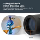 Thumbnail 2 de Celestron Outland X 8x25 jumelles compactes noir 🔭