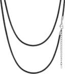 Thumbnail principal de ChainsHouse Collier cuir homme pour pendentif 1–3 mm, 41–76 cm 📷