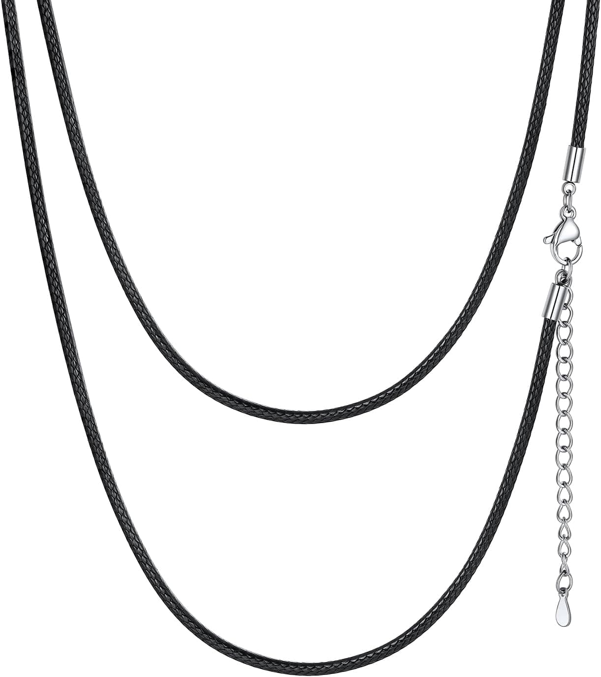 ChainsHouse Collier cuir homme pour pendentif 1–3 mm, 41–76 cm 📷