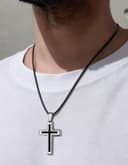 Thumbnail 4 de ChainsHouse Collier cuir homme pour pendentif 1–3 mm, 41–76 cm 📷