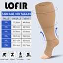 Thumbnail principal de Chaussettes de compression LOFIR 20-30mmhg ⚙️