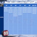 Thumbnail 1 de Chaussettes à neige SAITUMA KE75 ⚙️