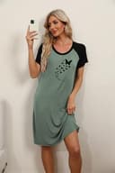 Thumbnail 1 de Chemise de nuit Ekouaer femme manche courte ⚙️