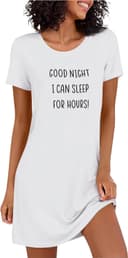 Thumbnail 2 de Chemise de nuit Marvmys femme coton imprimé cœur S-4XL ⚙️