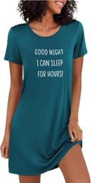 Thumbnail 4 de Chemise de nuit Marvmys femme coton imprimé cœur S-4XL ⚙️