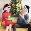 Thumbnail 4 de CITÉTOILE Bonnet de Noël adulte, velour, unisexe 🎄