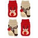 Thumbnail principal de com-four® 4x chauffe-poches rouge beigé orignal ⚙️