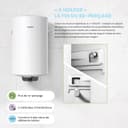 Thumbnail 6 de COMFEE' D80-15EFG chauffe-eau électrique 80 L mural 🌡️