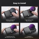 Thumbnail 4 de K&F CONCEPT Ensemble de filtres ND pour Osmo Action 6 ND8/16/32/64 📷