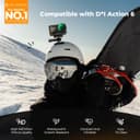 Thumbnail 1 de K&F CONCEPT Filtre Black Diffusion 1/4 pour DJI Osmo Action 6 📷