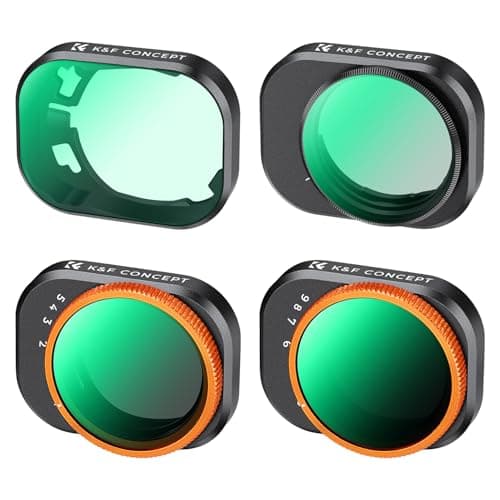 K&F Concept Mini 4 Pro filtre ND variable, 512 mm 📷
