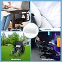 Thumbnail 4 de Coussin de soutien lombaire Dapucarin, mousse mémoire, 1 pièce ⚙️