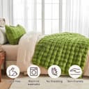 Thumbnail 2 de Couverture EMME fausse fourrure 152,4 x 203,2 cm 🛏️