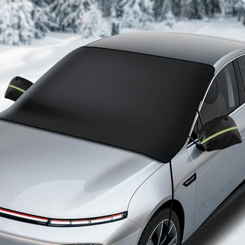 Couverture pare-brise CHWNIBAY, anti-givre, 220x140 cm 📷
