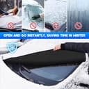 Thumbnail 1 de Couverture pare-brise CHWNIBAY, anti-givre, 220x140 cm 📷