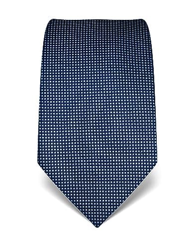 Cravate Vincenzo Boretti soie, anti-tâches, longue ⚙️