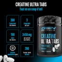 Thumbnail 1 de Creatine Ultra Tabs – 1500 mg créatine mono HQ? (oops)
Creatine Ultra Tabs 300 comprimés – créatine monohydrate 📋
