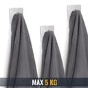 Thumbnail 4 de Crochet mural RICOO MH021-1 en acier inoxydable ⚙️