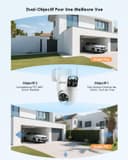 Thumbnail 2 de CZEview 4MP Caméra de surveillance extérieure 360° 📷