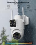 Thumbnail 5 de CZEview 4MP Caméra de surveillance extérieure 360° 📷