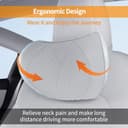 Thumbnail 2 de Dapucarin Oreiller voiture cuir mousse 1 pièce ⚙️