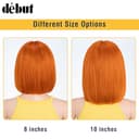 Thumbnail 4 de DÉBUT Perruque cheveux humains orange 20 cm ⚙️