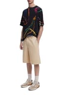 Thumbnail 3 de Desigual TS_MATARO 2000 Black XL 👕