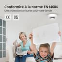 Thumbnail 1 de Détecteur de fumée 10 ans avec pile 5 ans 🔥