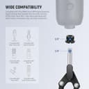 Thumbnail 4 de Kit d'extension NEEWER pour micro, 6 pièces ⚙️