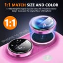 Thumbnail 3 de Diruite Protection Objectif Caméra iPhone 16 rose 📷