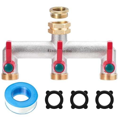 Distributeur 3 voies laiton nickelé ⚙️