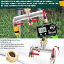 Thumbnail 4 de Distributeur 3 voies laiton nickelé ⚙️