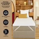 Thumbnail 1 de Dreamway Protège Matelas 90x200 cm 🛏️