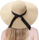 Thumbnail principal de DRESHOW Capeline Chapeau de paille large 🌞