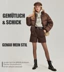 Thumbnail 6 de DUCMODA Collants thermiques doublés en polaire pour femme, taille haute, extensible ⚙️