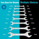 Thumbnail 1 de DURATECH Clés plates double extrémité 8 pièces 3 mm 🔧