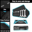 Thumbnail 6 de DURATECH Clés plates double extrémité 8 pièces 3 mm 🔧