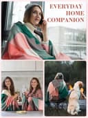 Thumbnail 4 de Echarpe femme hiver cachemire, cadeau original 🌬️