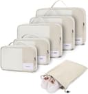 Thumbnail 2 de ECOHUB Organisateur Valise Packing Cubes 6 Pièces Gris 📦